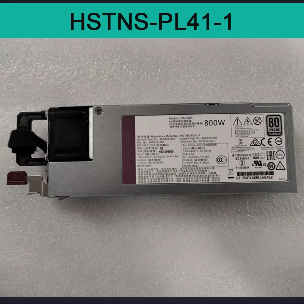 

For H-P Server power supply G10 800W 866730-001 865414-B21 865409-001 HSTNS-PL41-1