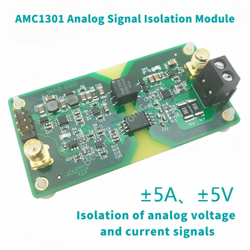 AMC1301 Analog Signal Isolation Module with Wide Voltage Range and High Isolation for Current/Voltage Sensing