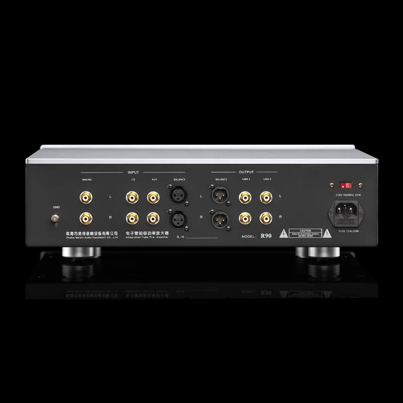 

R90 Tube Preamplifier Frequency Adjust MM/MC & Balance Input Tube Preamp