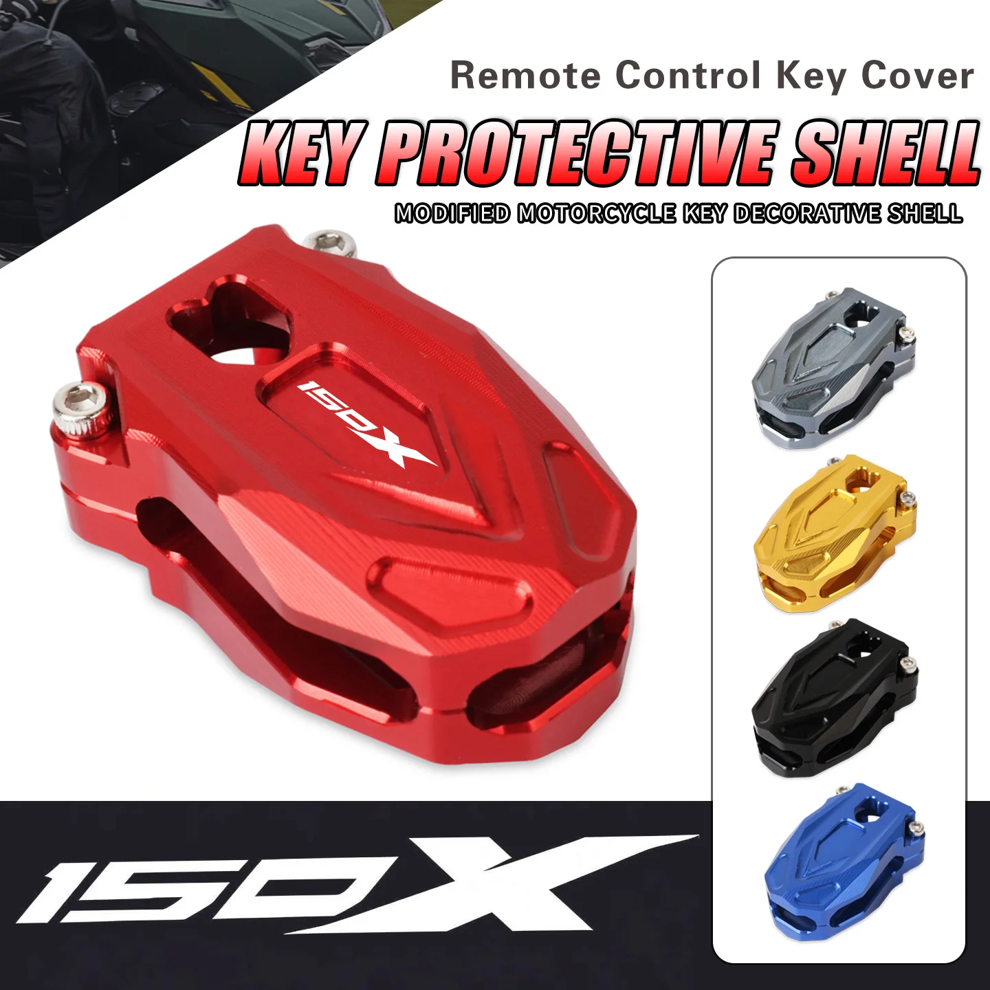 Motorcycle Remote Control Key Protective Shell Anti-drop Key Decoration Cover For ZONTES 150X 150 X 2026