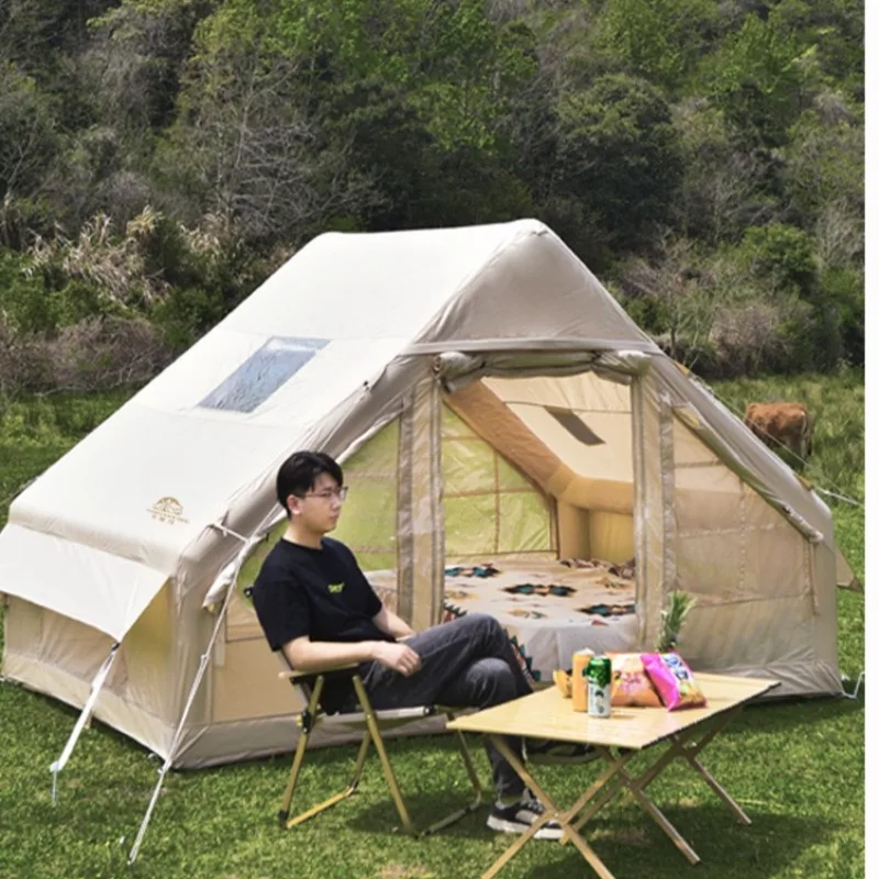 

Inflatable Waterproof Sun-proof Tents Oxford Cloth Large Area MultifunctionalTents Outdoor Sunroof Courtyard Camping Supplies