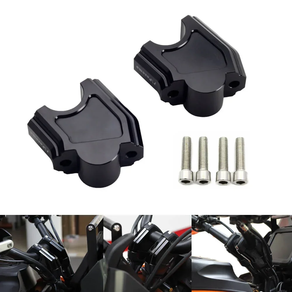 Handlebar Riser 1 offset Mounting Kit For Harley Pan RA1250 RA1250S 2021-2022
