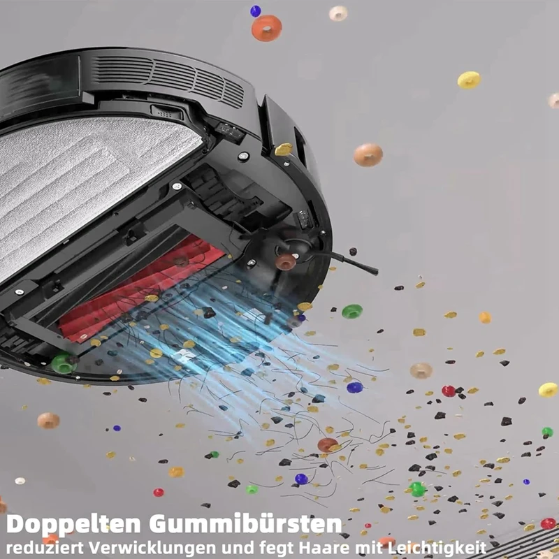 قطع غيار لـ Roborock ، فرش جانبية رئيسية ، قماش ممسحة ، فلاتر HEPA ، قطع غيار لـ S8 Pro Ultra S8 +