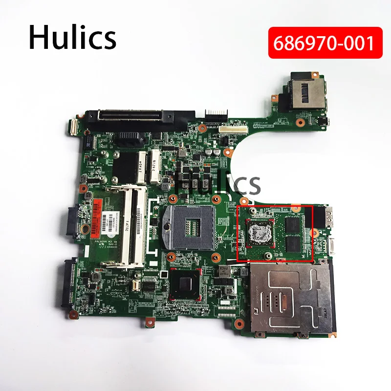 

Hulics Used 686970-001 Main Board For HP Elitebook 8570P Laptop Motherboard DDR3 Mainboard