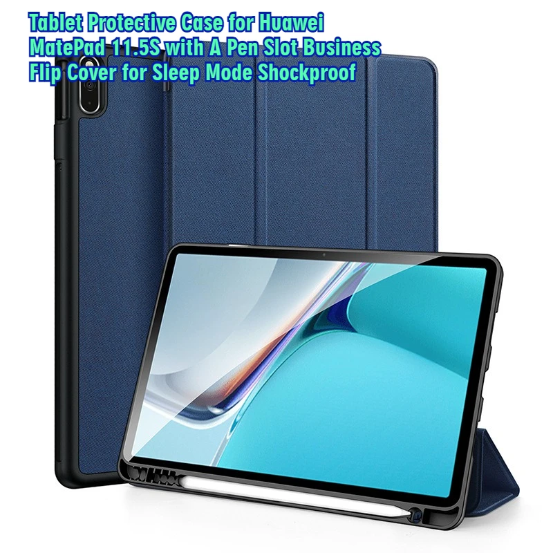 

Для Huawei MatePad 11.5S с откидной крышкой для бизнеса, защитный чехол для планшета