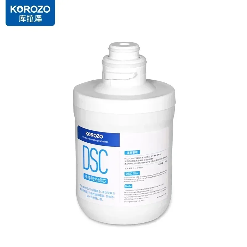 Korozo Kulaze Water Purifier M-Series Carbon Rod DSC Composite Filter Cartridge from the United States