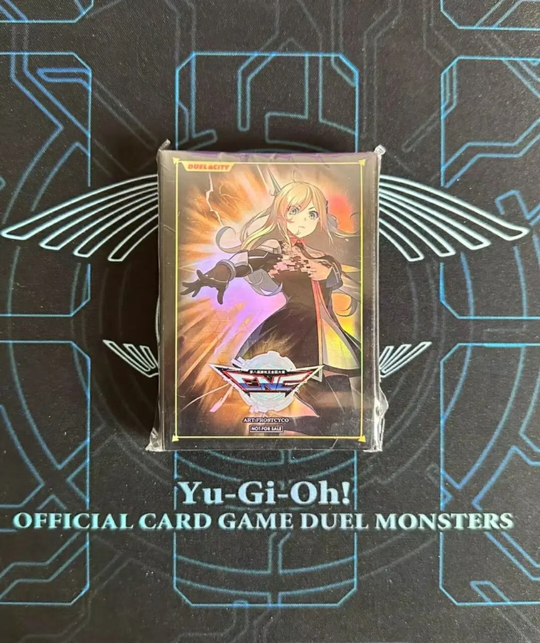 50Pcs Yugioh KONAMI Duel City Monsters Sky Striker Official Collection Sealed Card Protector Sleeves