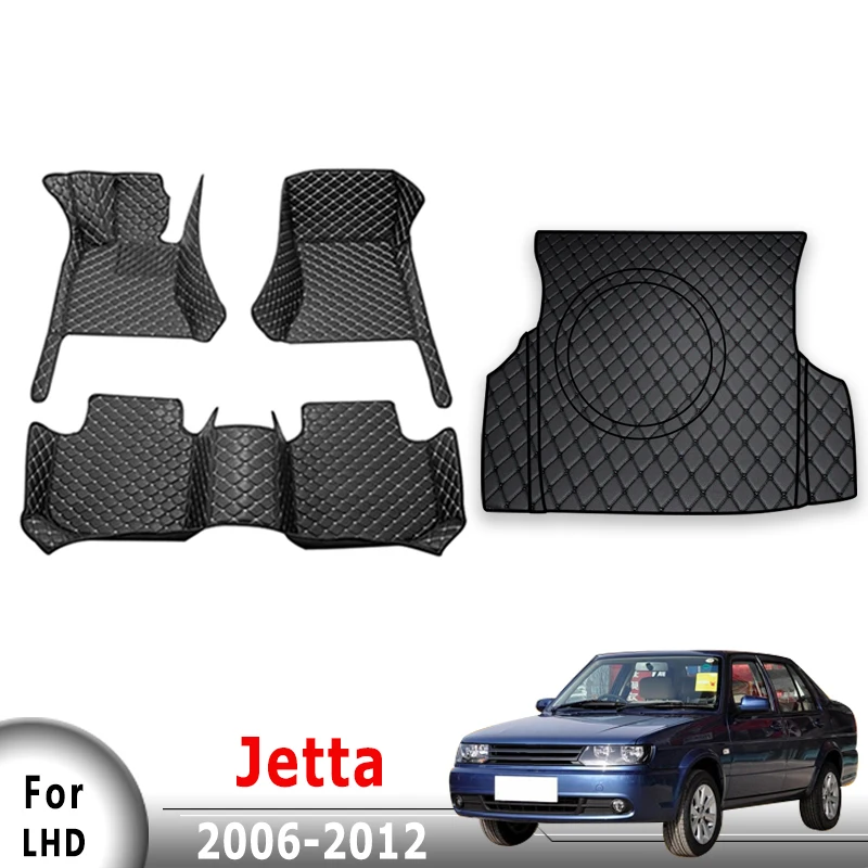 

Car Floor Mats Trunk Carpets For Volkswagen vw Jetta 2012 2011 2010 2009 2008 2007 2006 Auto Interior Accessories Waterproof