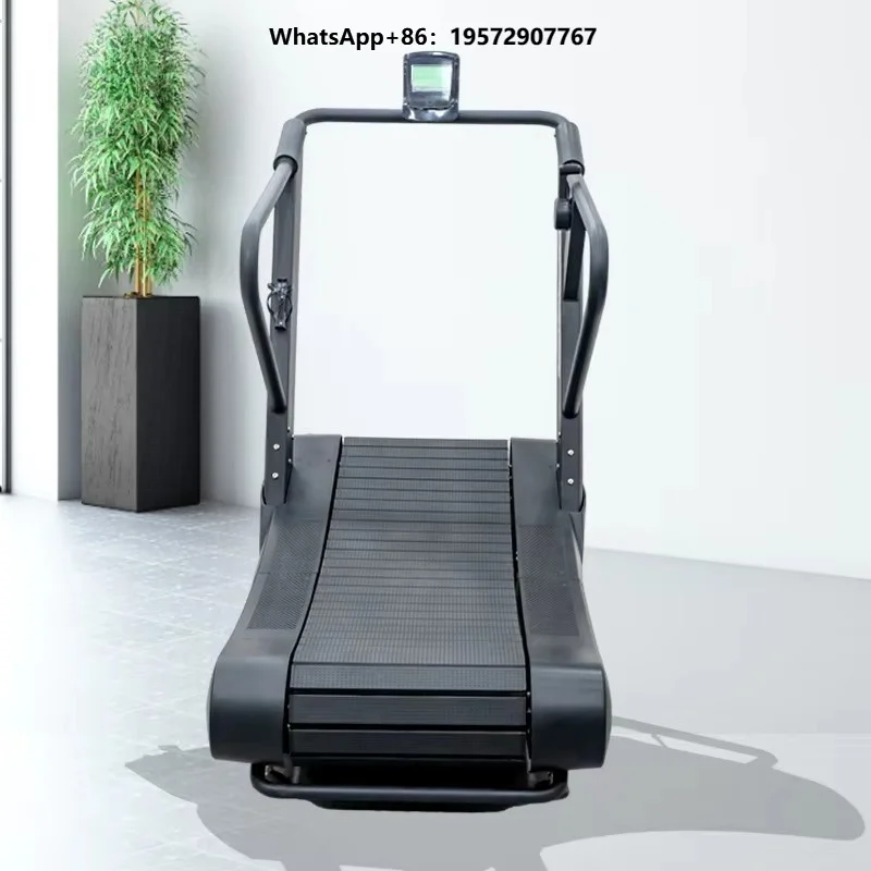 Factory Price Commercial  Non-Motorized Curved Treadmill High Quality Air Runner Equipment for Unpowered Fitness Machine