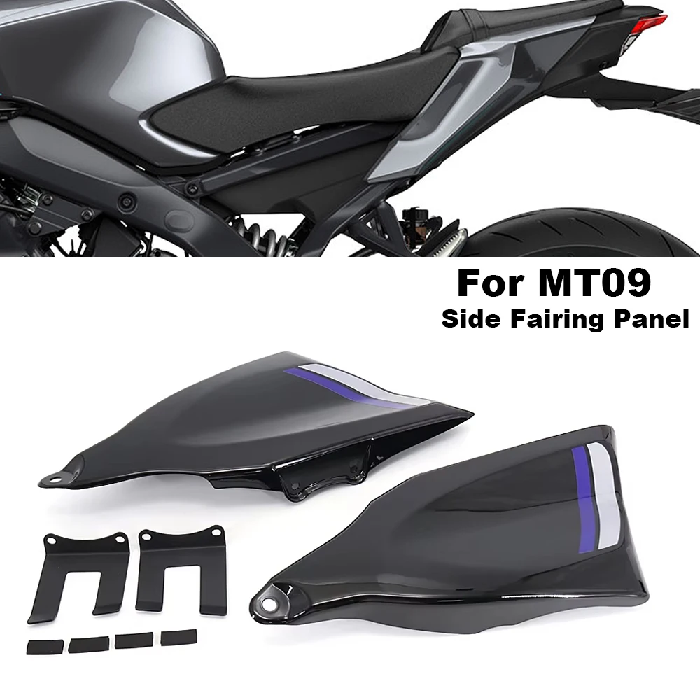 

﻿ For Yamaha MT09 MT-09 MT 09 mt09 Motorcycle Accessories Right Left Side Fairing Side Cover Wing Deflector Windshield Screen