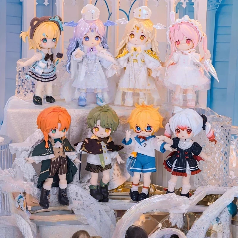 

Аутентичный Spot Beast Cub пятого поколения, серия иллюзионных записей, слепая коробка, подвижная кукла, 12-точечный подарок на день рождения для ребенка