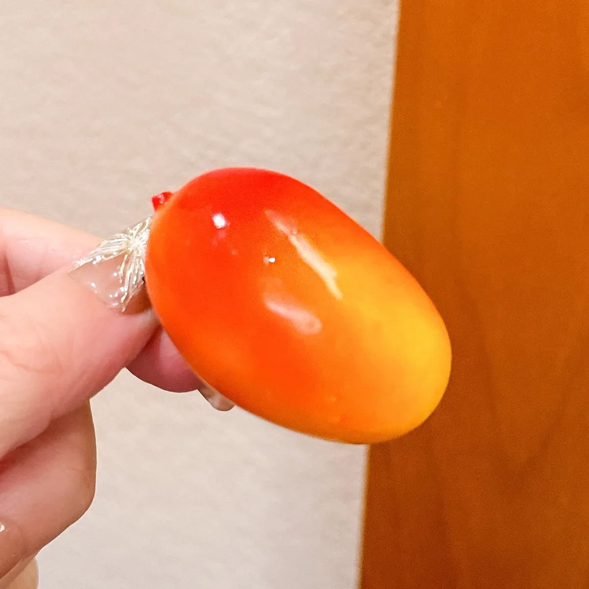 1 lustige Entenschnabel-Clip in Obst- und Gemüseform, niedliche Simulations-Obst-Haarspange, seitlicher Clip, gebrochene Haarspange für Damen – Detail 14