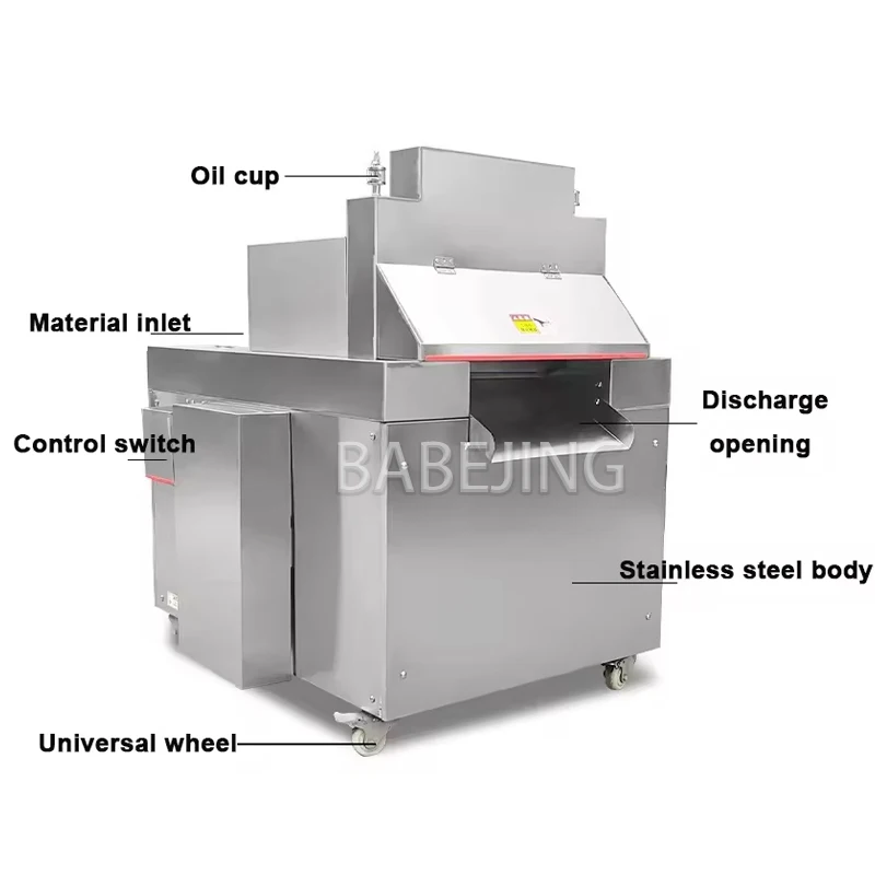 Commercial High-Quality Automated Bone Cutting Machine Large Capacity Pork Ribs And Trotters Chopper for Kitchen