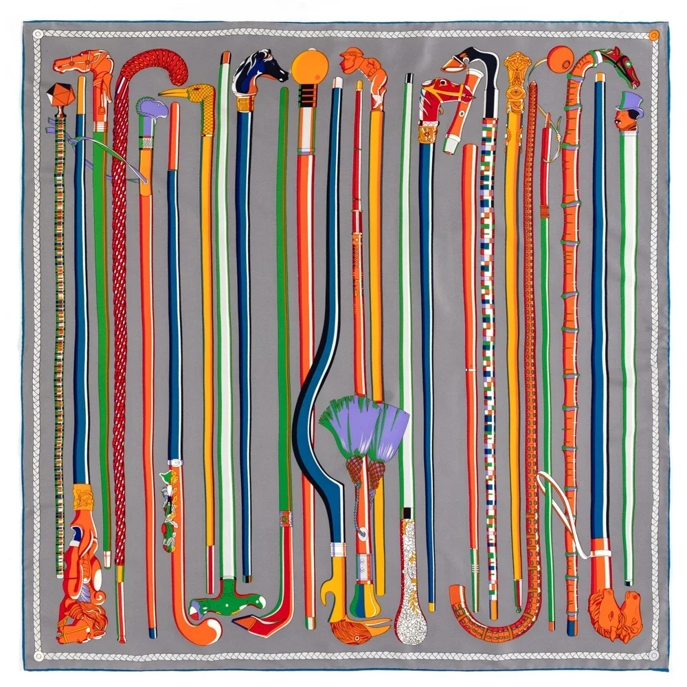 

Ручной скрученный вручную саржевый шелковый шарф, женский квадратный шарф с принтом Mace, Echarpes, платки, женская накидка, бандана, маленький хиджаб 90 см