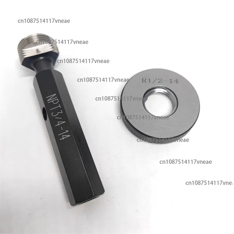 NPT Taper Pipe Gauge - ANSI Standard Ring/Plug, GO NOGO, NPT1/8 To 1'' Sizes