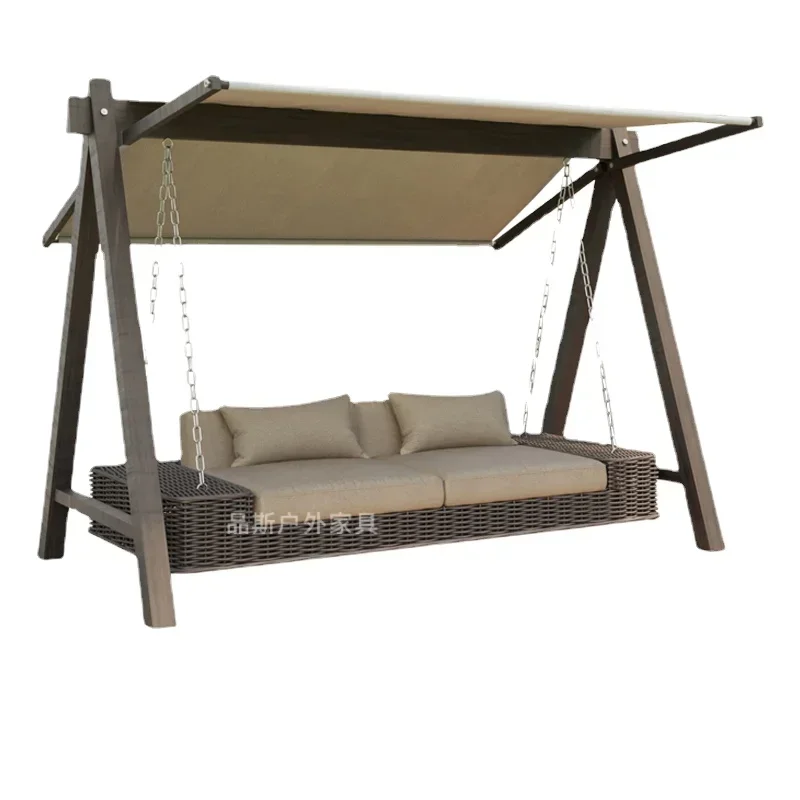 

Outdoor swing courtyard hammock garden lazy double rocking chair outdoor terrace home outdoor balcony hanging chair cradle