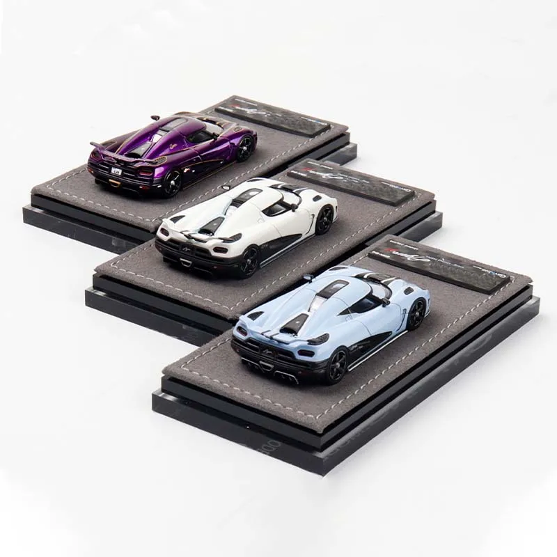 Original escala 1:64 adgera r simulação resina modelo de carro exibição estática brinquedo colecionável presente lembrança decration