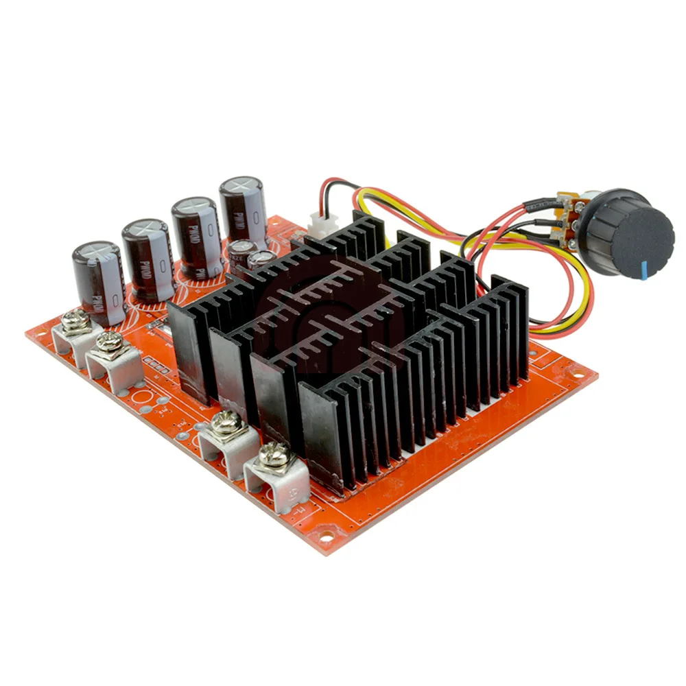 

9-50V DC Motor Speed Control Board | 60A 3000W 12V/24V/48V High-Power Controller with Switch