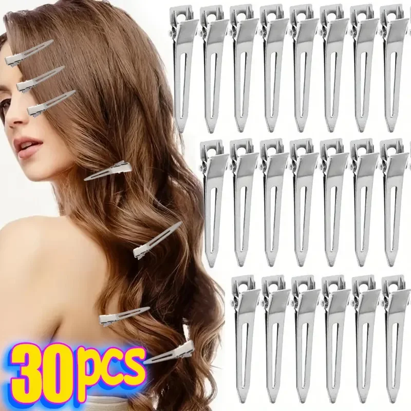 DIY Hair Salon Fixed Clips Ladies Styling Sectioning Hairpin Clamps Curl Hair Root Fluffy Barrettes Hairdressing Tools Wholesale