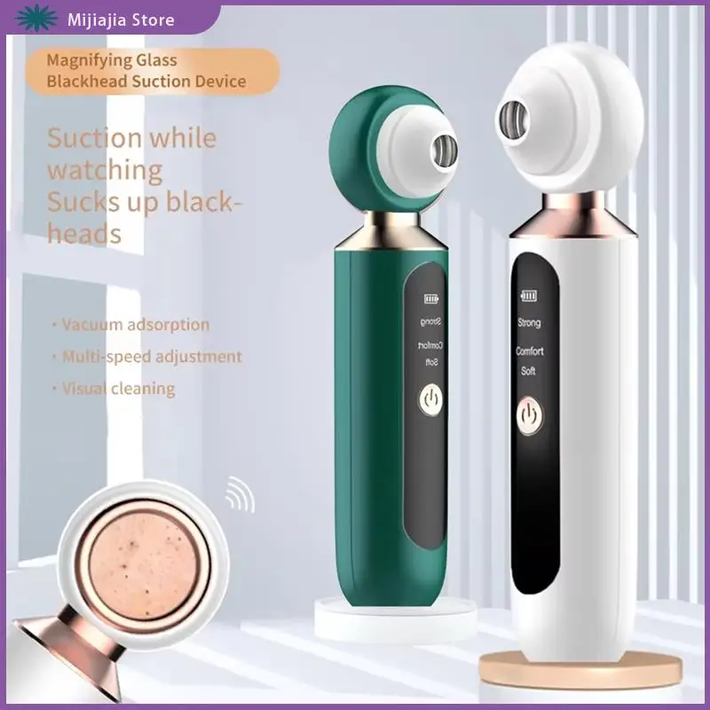 

Blackhead Remover USB Rechargeable Vacuum Adsorption For Personal Health Care White SALES