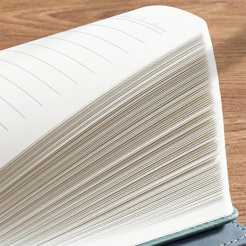 A5 B5 ปรับแต่งโน้ตบุ๊คหนัง PU พร้อมปากกาผู้ถือฟรีพิมพ์โลโก้ Office Notepad ธุรกิจ Enterprise สมุดบันทึกหมายเหตุ