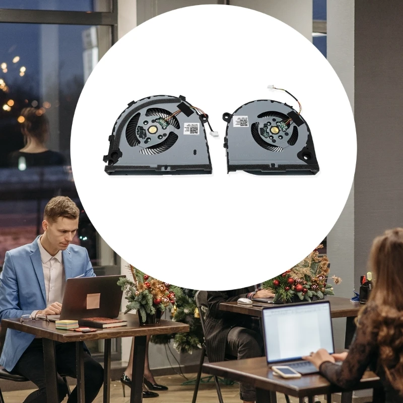 พัดลมระบายความร้อน CPU ของโน้ตบุ๊ค 5V 0.5A หม้อน้ำ GPU 4 พินสำหรับเกม