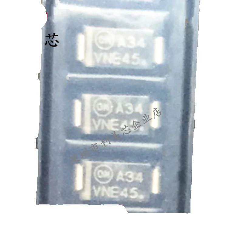 Numéro de module MBRA340T3G A34, sérigraphié, volume SMA