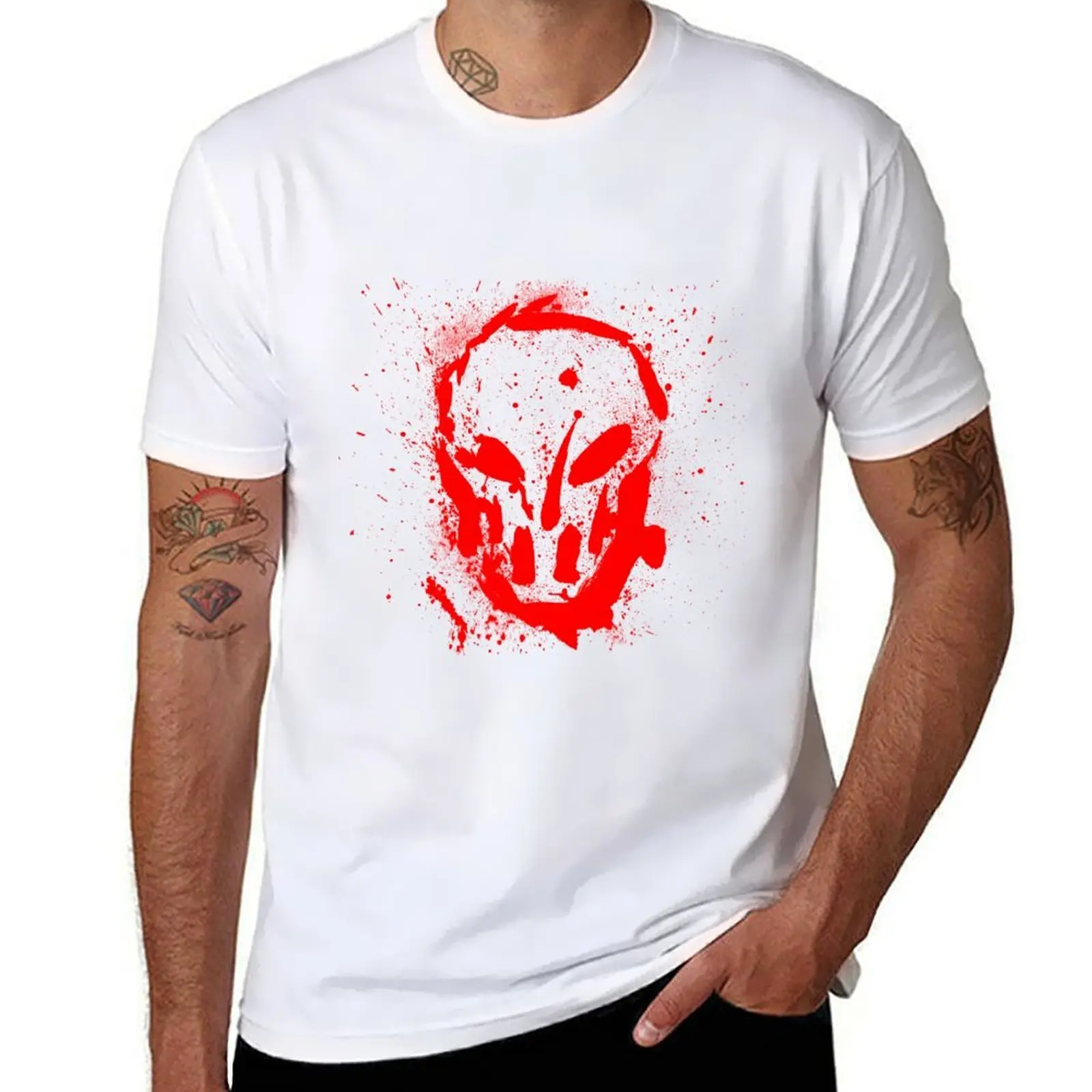 

Splatterhouse Skull T-Shirt t shirts cotton 100% t shirts for man pack cotton T-Shirt