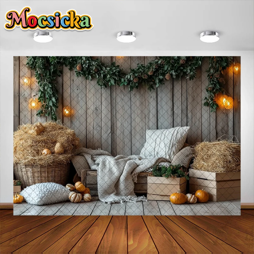 Frühling Fotografie Hintergrund Bauernhof Lager Holzbrett Wanddekoration Baby Geburtstag Party Porträt Kulissen Studio Requisiten