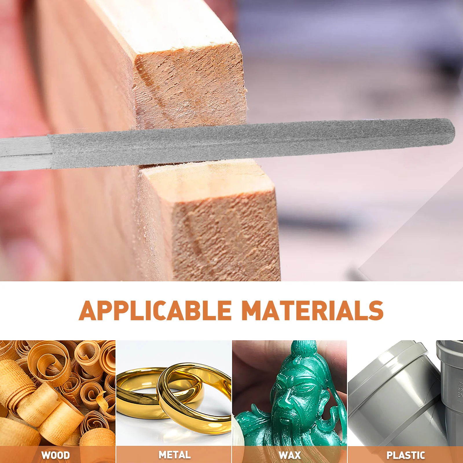 Flat File Flat Polishing File Tool Woodworking File Flat Hand File For Woodworking metal file hand wood file