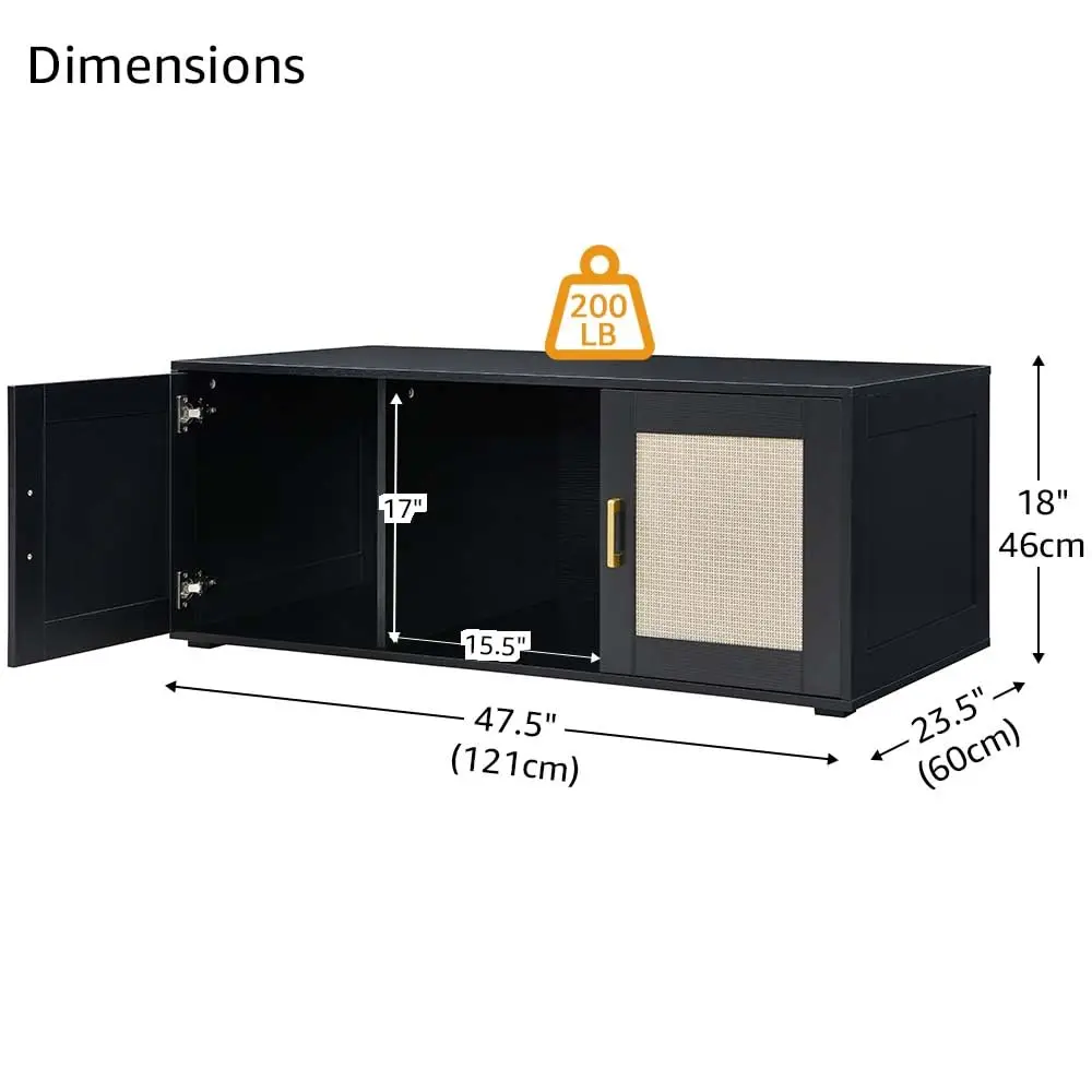 Reptile Tank Stand for 110 Gallon Reptile Tank, Storage Cabinet