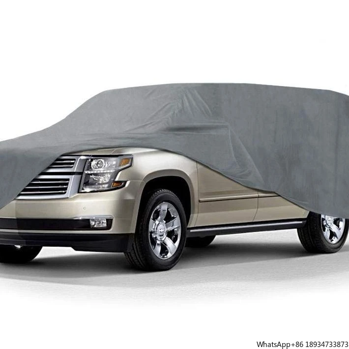 Polyester Outdoor Universal Anti-dust Waterproof Sunproof SUV Car Cover