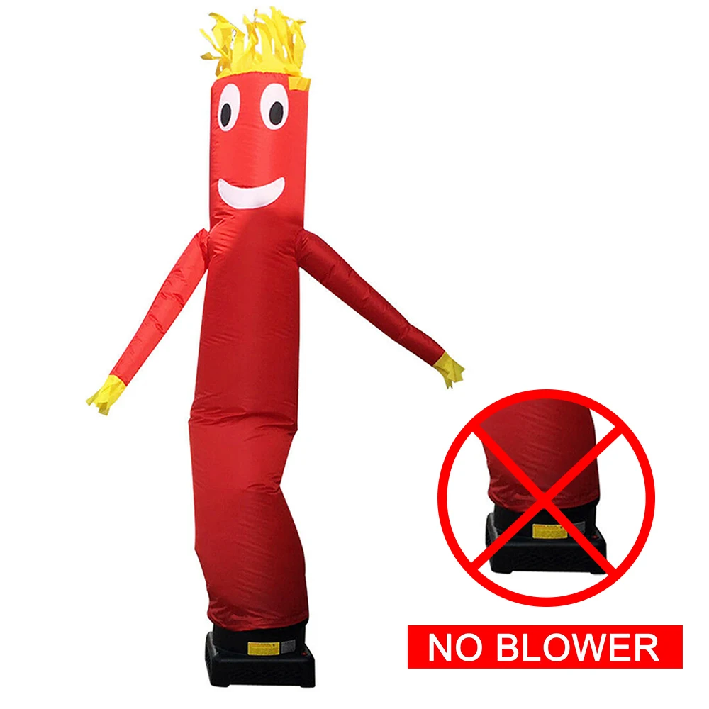 1Pcs 10/20ft Portable Foldable Wind Dancer Sky Puppet Reusable Wacky Waving Inflatable Tube Man Advertising Sign(No Blower)