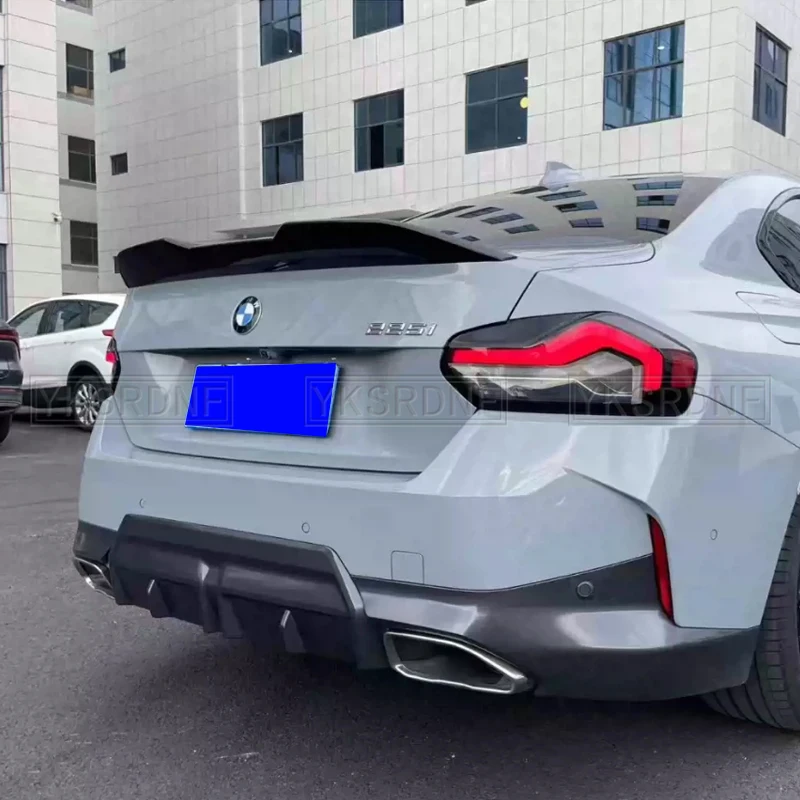 For BMW 2 Series G42 M235i M240i Coupe 2022-UP Spoiler High Quality ABS / Carbon Fiber Material Car Rear Wing Spoiler