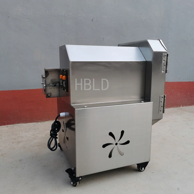 

2025 Новая высококачественная коммерческая электрическая овощерезка, зеленые овощи типа корней и стеблей, щек, стебли чеснока, измельчитель