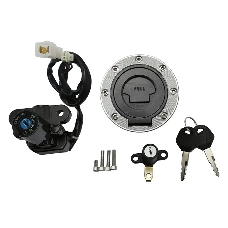 

Ignition Switch Fuel Gas Key Seat Lock Kit For YZF R6 2003-2005 R1 2002-2003-N29R