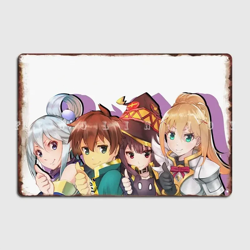 Megumin Metal Sign …