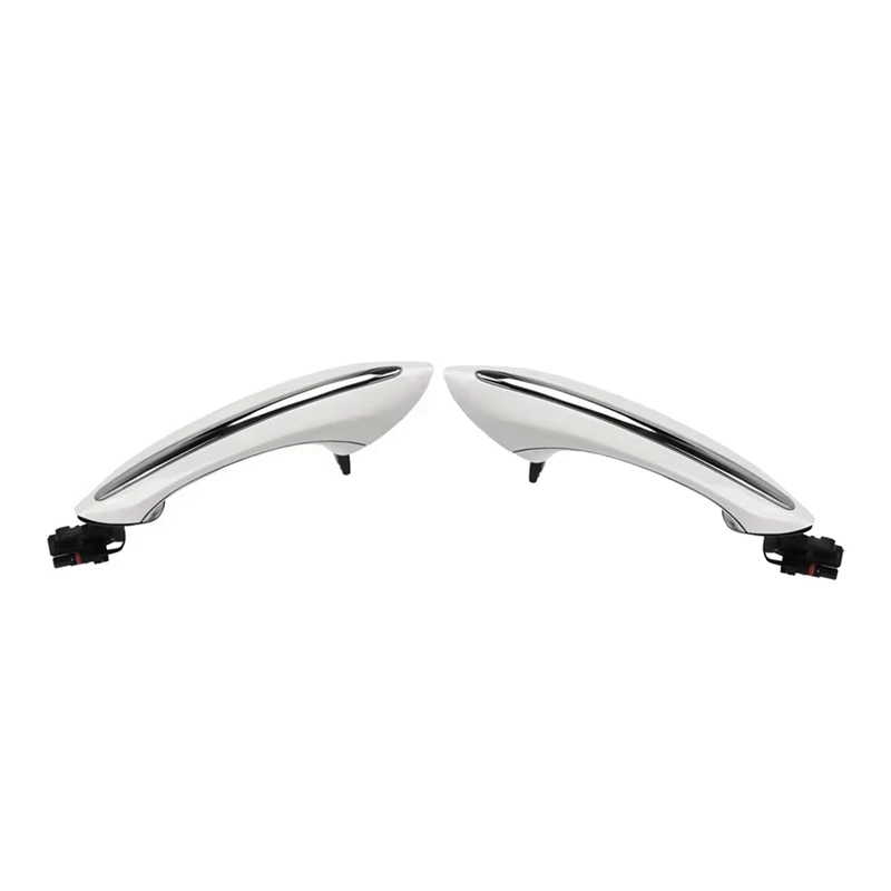 1Pair Rear Door Handle Comfort Access For BMW 5 6 7 Series F07 F10 F11 F06 F12 F13 F01 F02 51217231933 51217231934 LHD