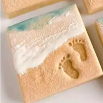 น่ารักน่ารักพิมพ์ Handmade สบู่ธรรมชาติแสตมป์ Seal Chapter สําหรับสบู่ทําอุปกรณ์ชุดเครื่องมือ 3x3 ซม
