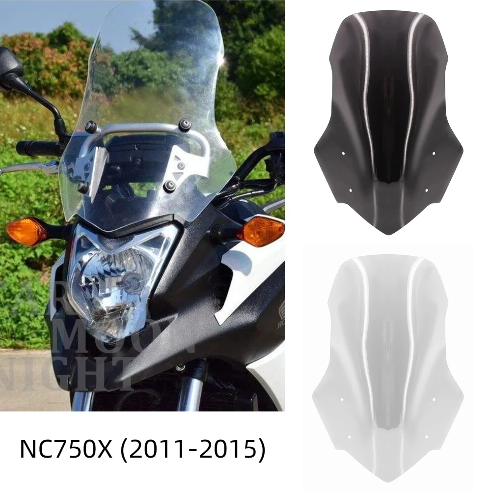 Motorcycle Windscreen Windshield For Honda NC750X NC 750 X NC 750X (2011-2015) Accessories Wind Shield Screen Protector Fairing