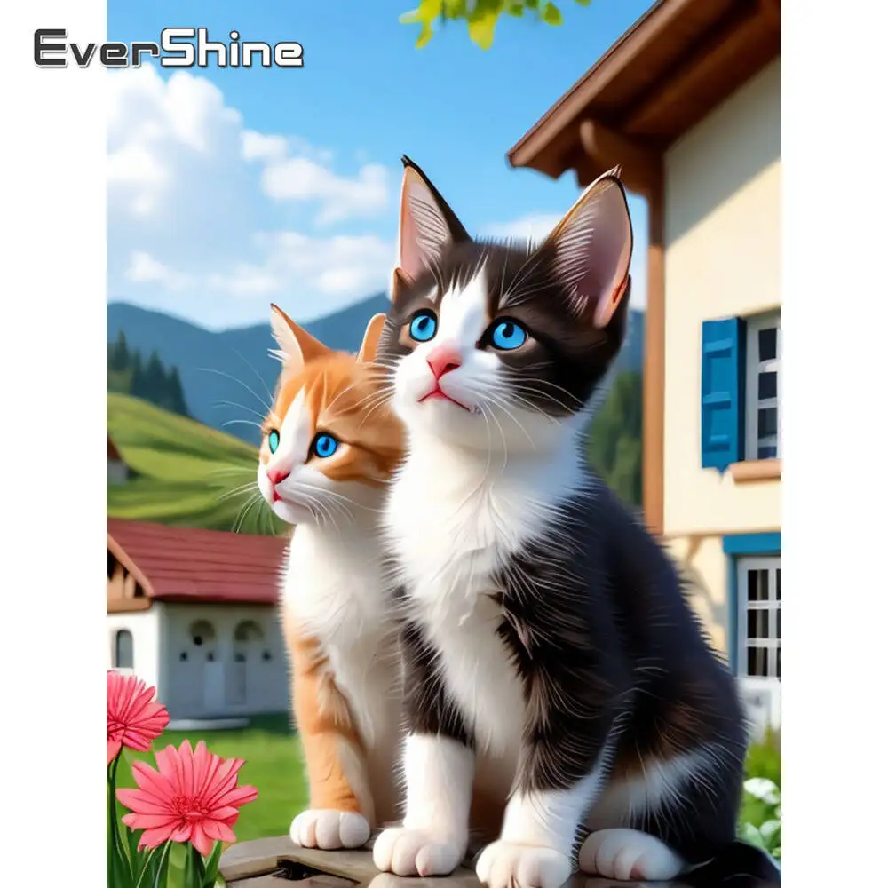 

Evershine алмазная живопись собака животное горный хрусталь фотографии мультфильм Алмазная вышивка мост красочные поделки подарок ручной работы