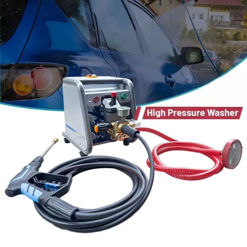 High Pressure 120Bar Car Wash Electric Pressure Washer 110v Portable 220V Pressure Washer with Pure Copper Motor