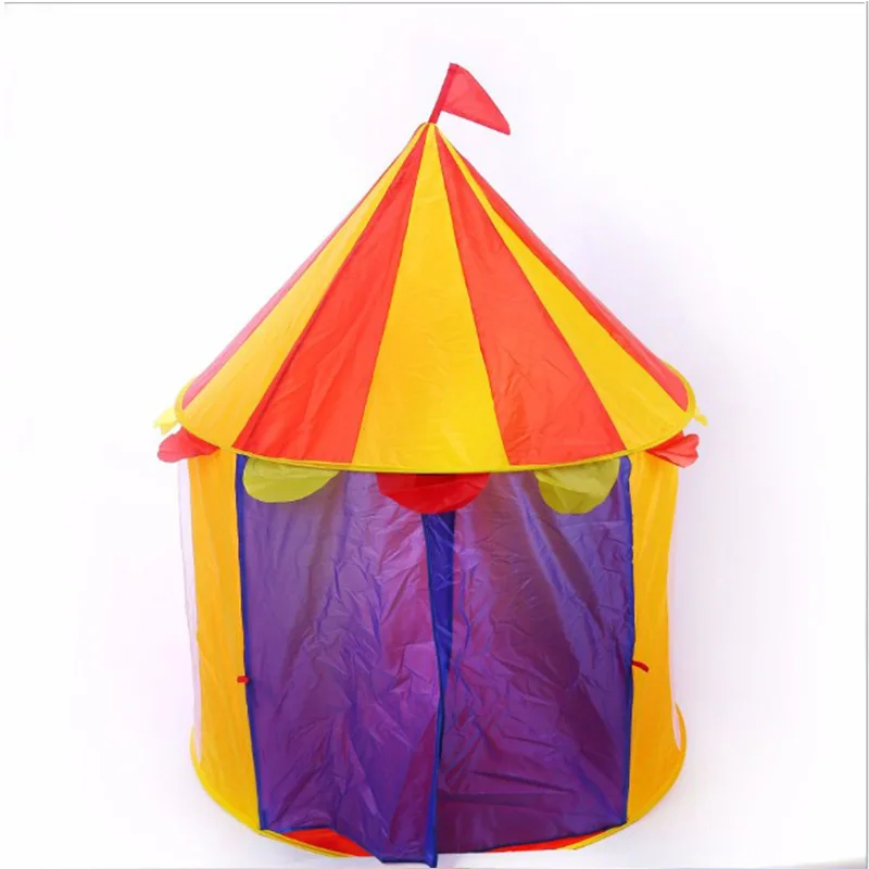 Tenda a tema circo giocattoli per bambini divertenti palle oceaniche piscina giocattoli sportivi per bambini gioca giochi casa coperta per bambini Base segreta tenda da gioco