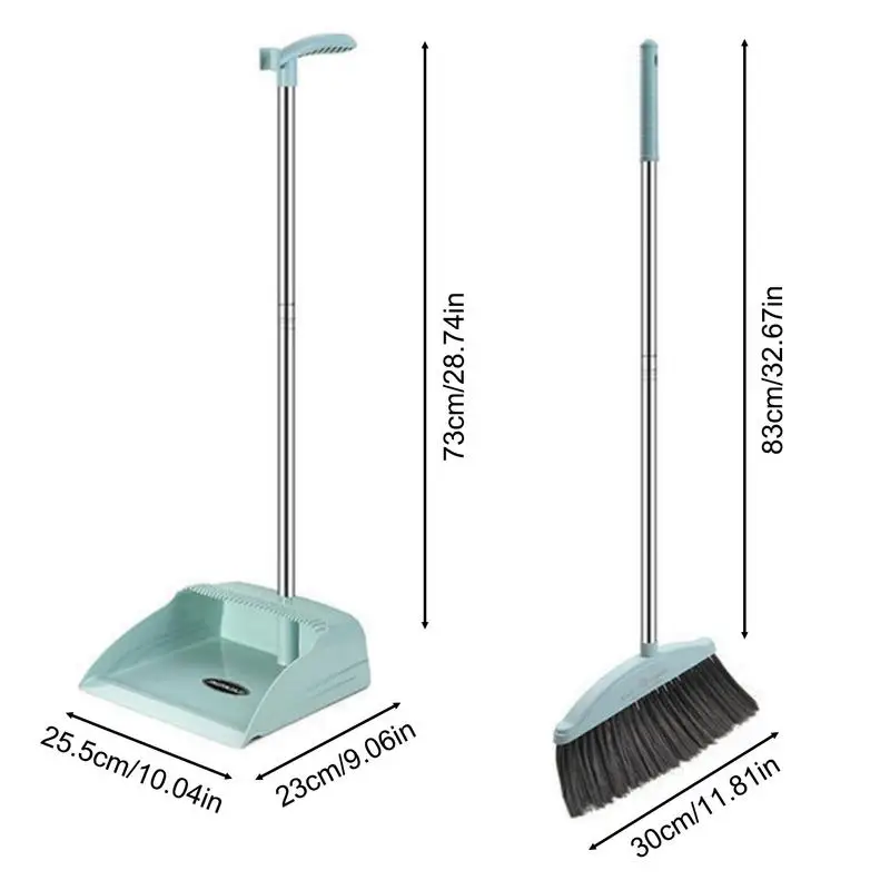 New Broom and Scoop Set Dustpan Dust Brooms Sets Dustpan Combination Cleaning Pet Hair Home Cleaning Products Garbage Collector