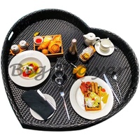 Internet Celebrity Rattan Floating Tray Water Breakfast Basket B & B Villa Pool Afternoon Tea Bali Vietnam