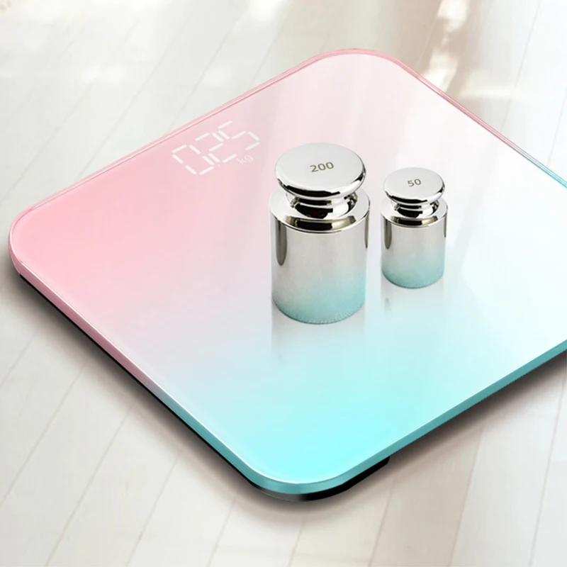 Bathroom Body Fat Weight Scale Glass Electronic Home Smart Check LED Display Weighing High Quality Digital Precision 2022 New