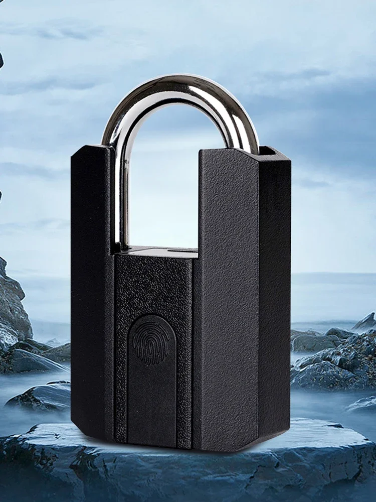 TTLOCK – cadenas à empreintes digitales, étanche IP67, Type C, Rechargeable, compatible Bluetooth, pour sac à dos d'armoire