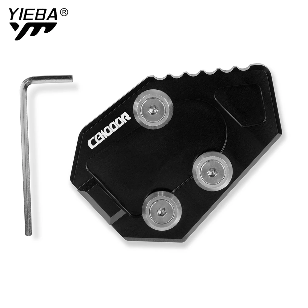 

For HONDA CB1000R Accessories 2008 -2016 CB 1000R CB1000 R Motorcycle Kickstand Side Stand Extension Enlarger Support Plate Pad