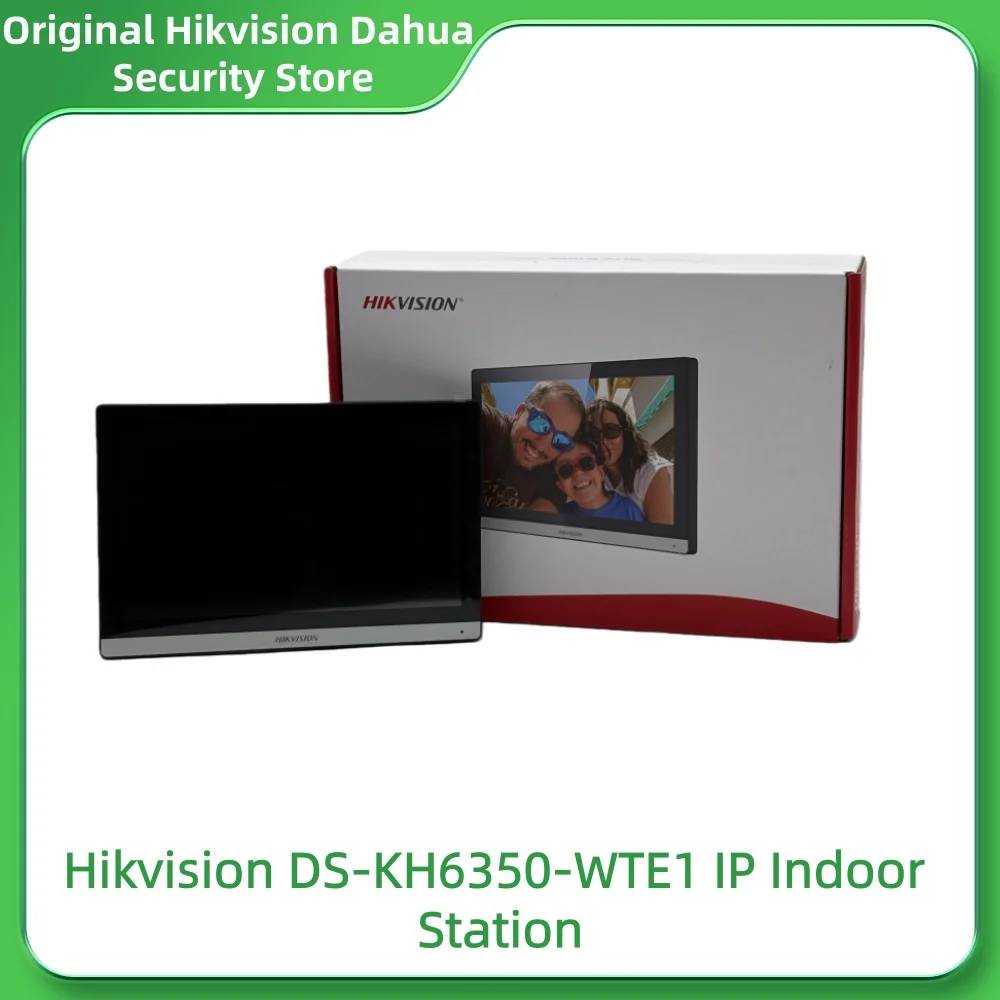Hikvision Video Intercom DS-KH6350-WTE1 7-Inch Touch Screen Wifi Network Indoor Station Remotely Receive Calls