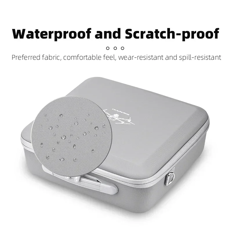 BRDRC Storage Bag for DJI Air 3S RC 2/RC N2 Remote Controller Battery Shouder Case for Air 3S Portable Hard Shell Bag Accesories